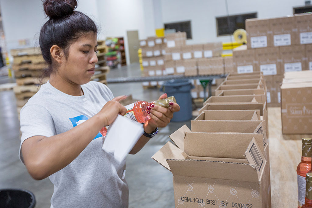 Product Fulfillment Solutions Worker Fulfilling Orders