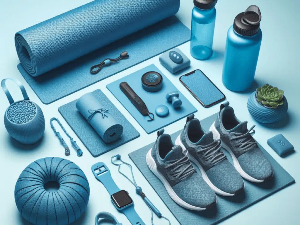 Open carton with household cleaning and personal care bottles ready for safe packing and shipment