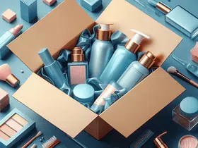 Health and wellness gear including yoga mat, bottles, and running shoes arranged for fulfillment and kitting