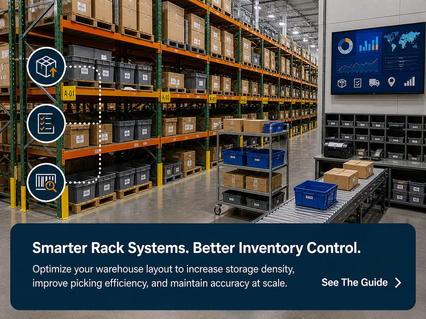 Store Storage Rack Management Warehouse Rack Systems for Ecommerce Fulfillment Efficiency and ...
